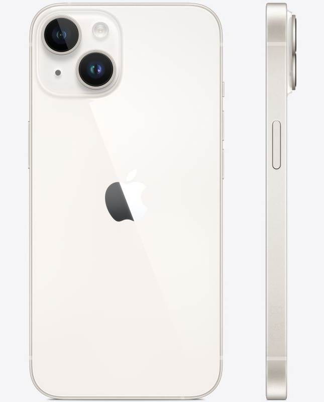 iPhone APPLE iPhone 14 128Go Blanc - IPHONE14-128-WHITE