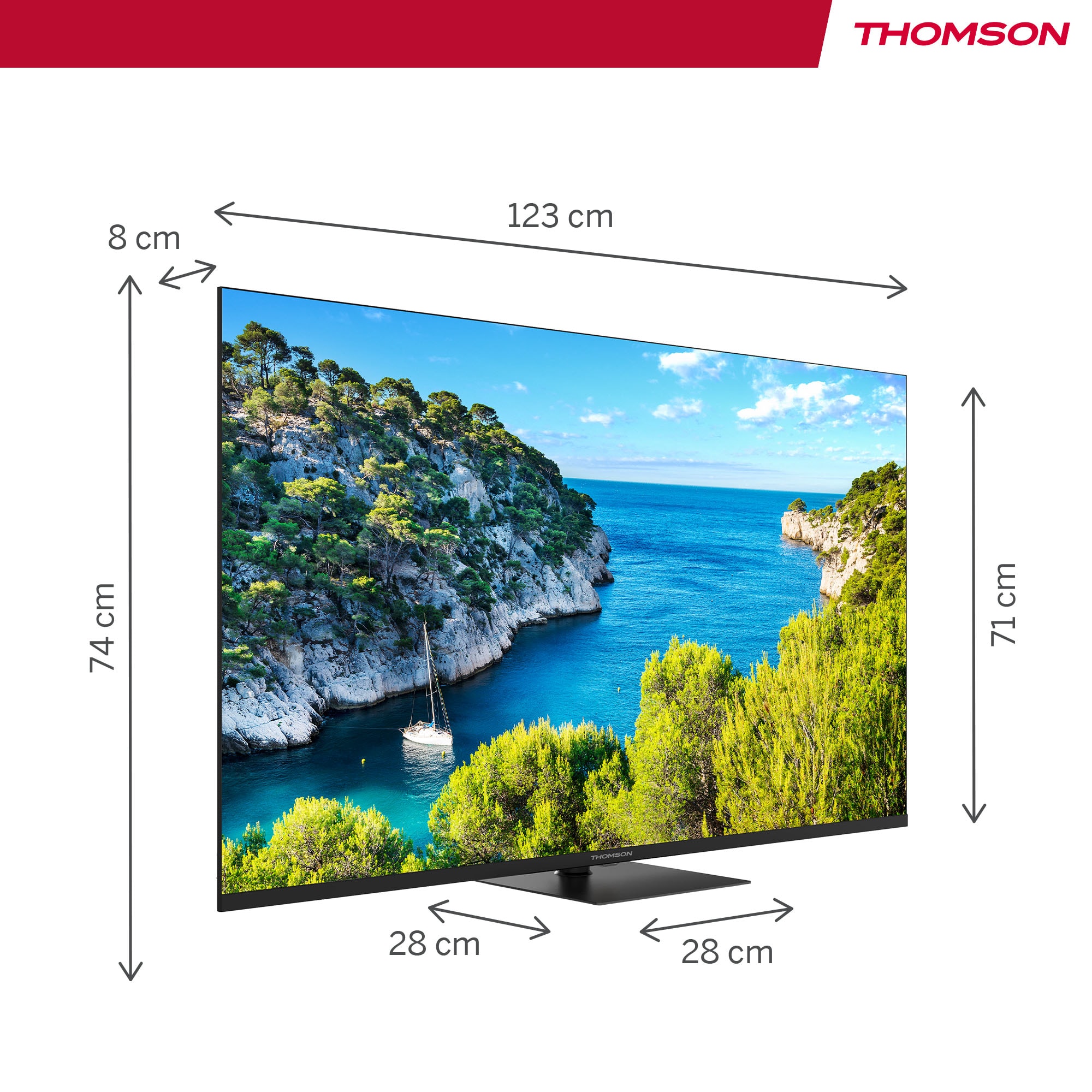 THOMSON TV LED 4K 139 cm  - 55UG5C14