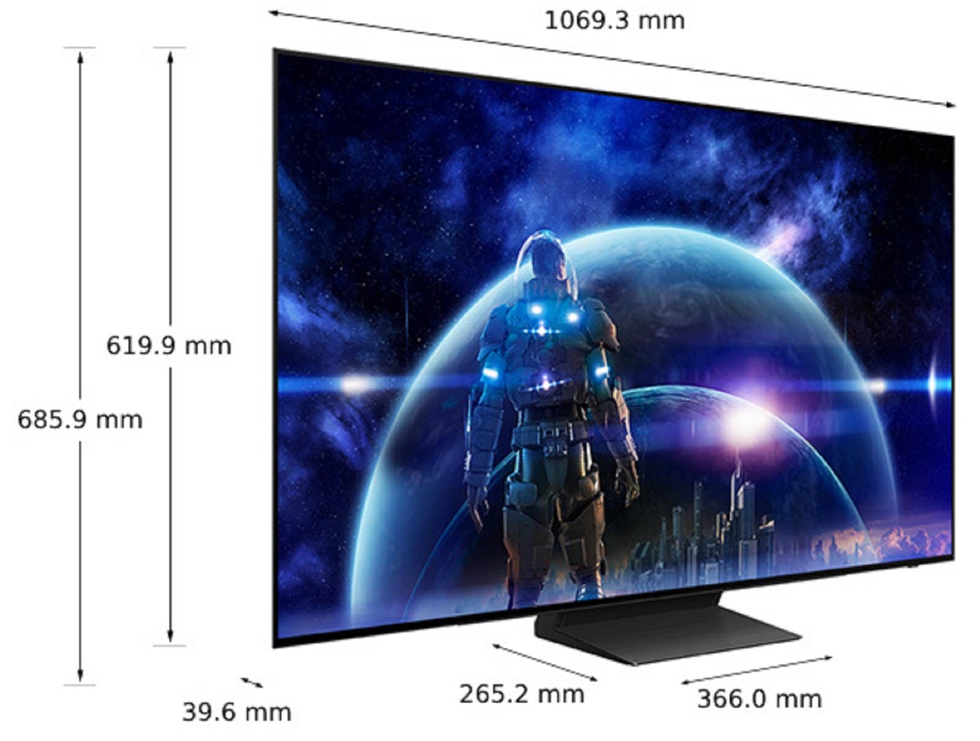 TV OLED 4K 120 cm SAMSUNG  - TQ48S90D