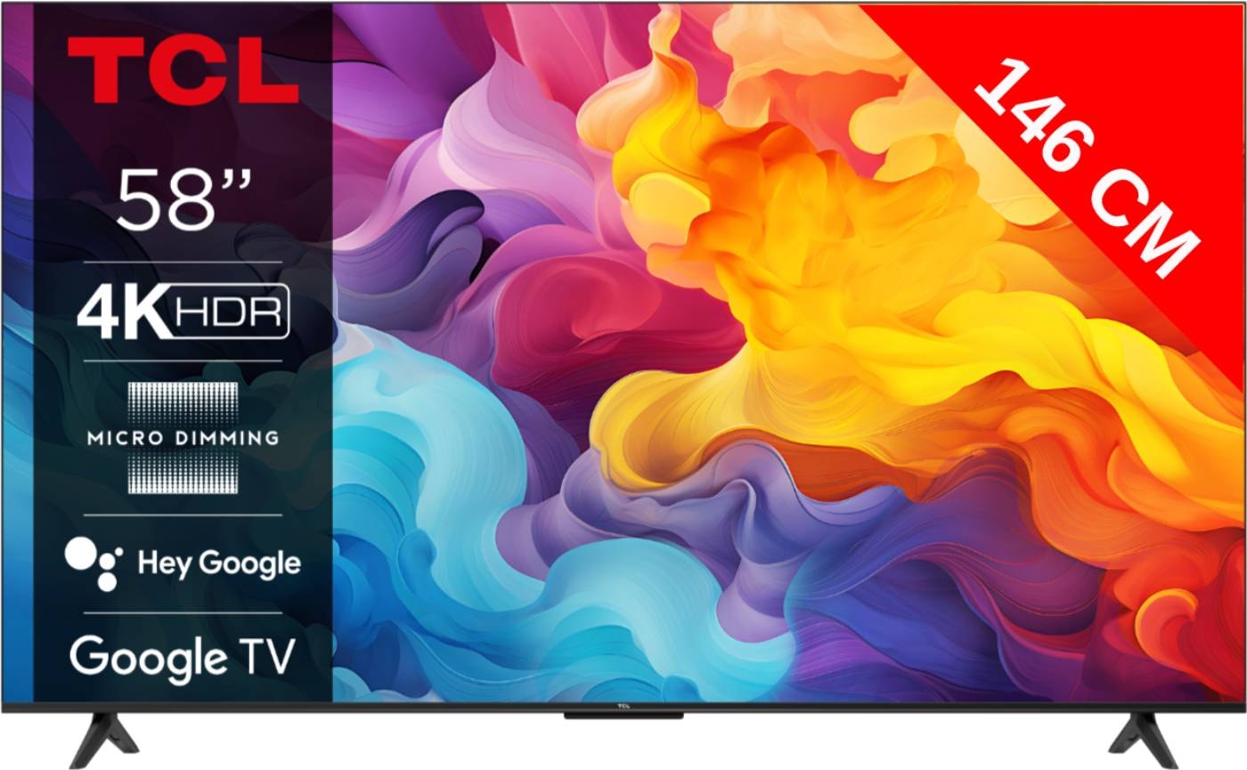 TV LED 4K 146 cm TCL  58V6B