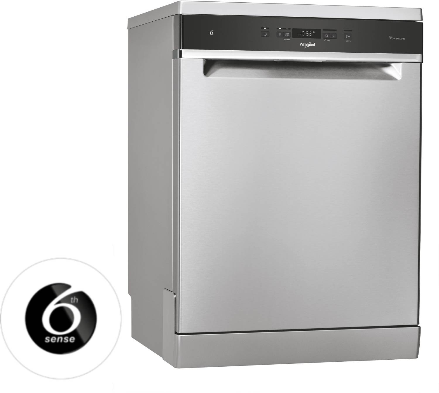 WHIRLPOOL Lave vaisselle 60 cm PowerClean Pro14 couverts - WFC3C26PFX