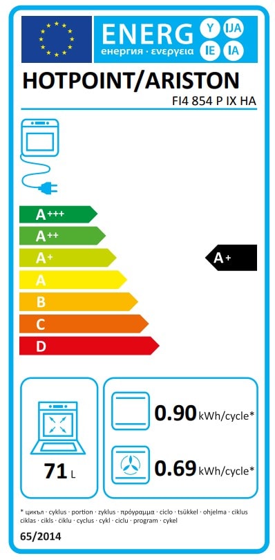 Four encastrable pyrolyse HOTPOINT ARISTON  - FI4854PIXHA