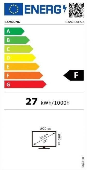 Ecran 32 pouces Full HD SAMSUNG  - LS32C390EAUXEN