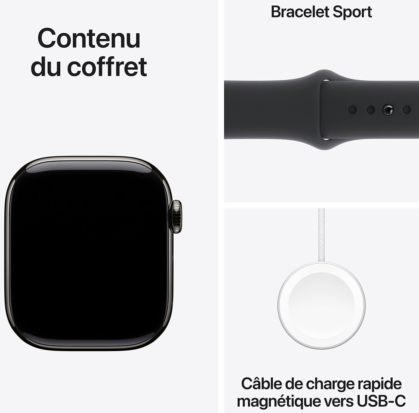 Montre connectée GPS + Cellular APPLE  - WATCH10-MWYE3QF/A