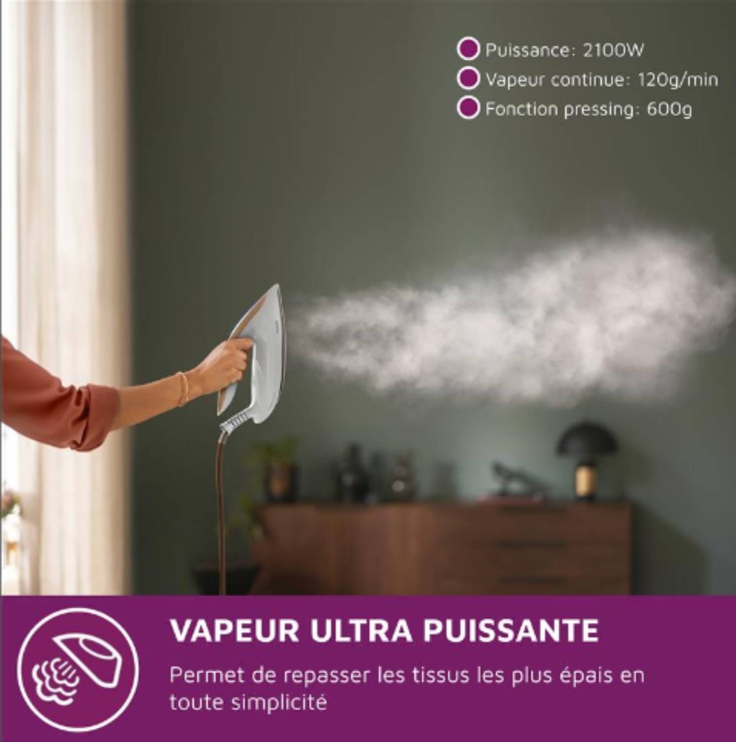 Centrale vapeur PHILIPS PerfectCare 7000 Series - PSG7040/10