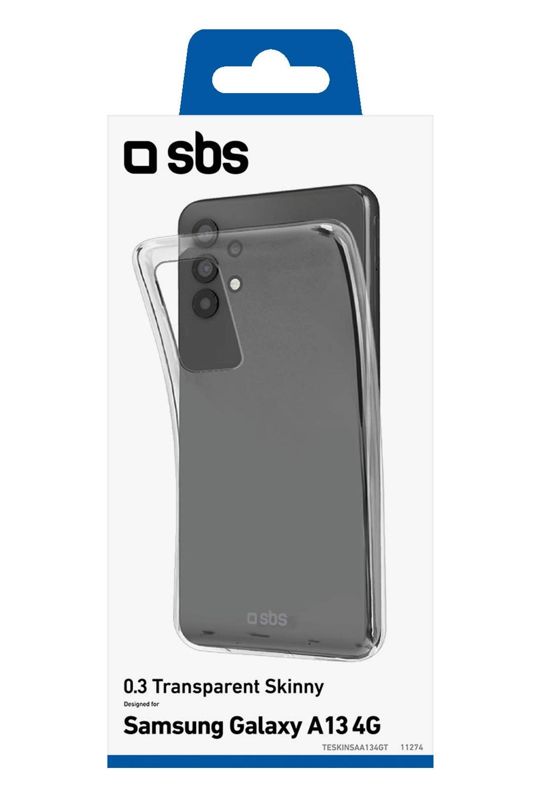 SBS Coque smartphone Samsung Galaxy A13 4G Ultra Fine Transparente - COQUESKIN-GAL-A13-4G