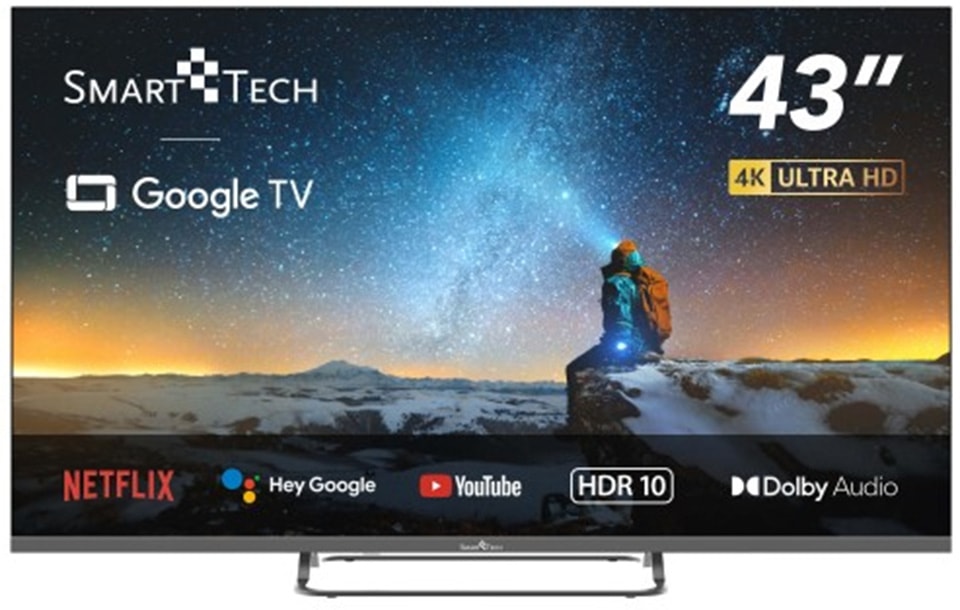 TV LED 4K 109 cm SMART TECH  - 43UG02V