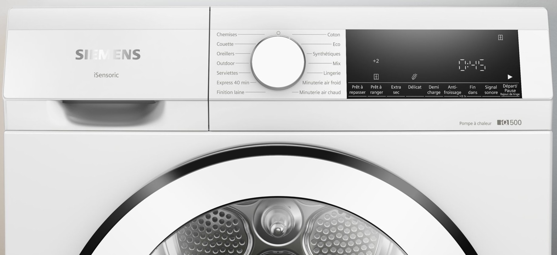 Sèche-linge pompe à chaleur SIEMENS 9kg blanc - WQ42G20DFR