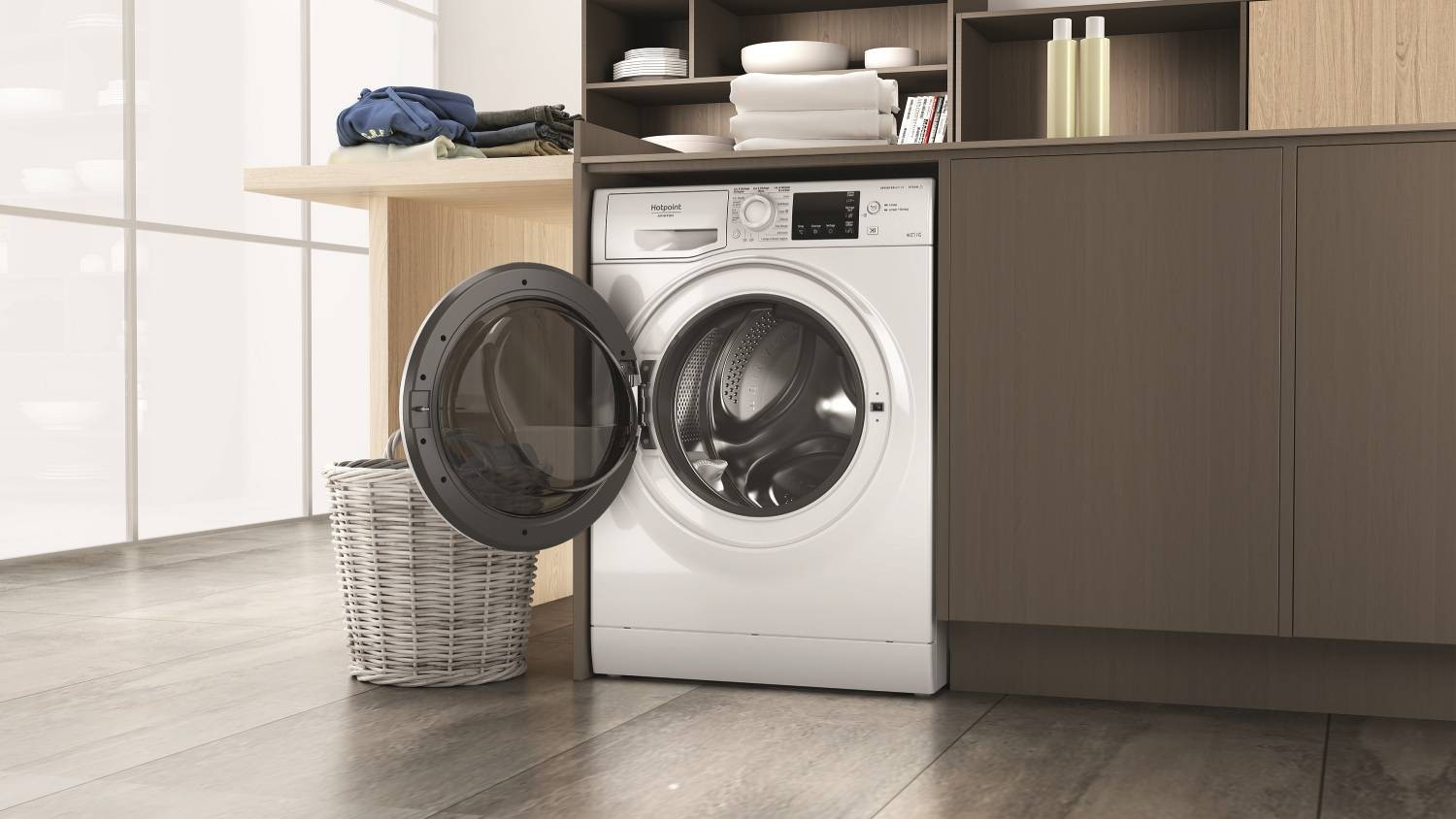 Lave linge sechant Frontal HOTPOINT ARISTON NDB10725WAFR 10kg - NDB10725WAFR