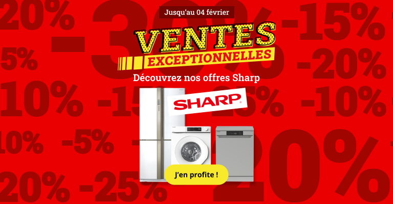 Ventes exceptionnelles Sharp