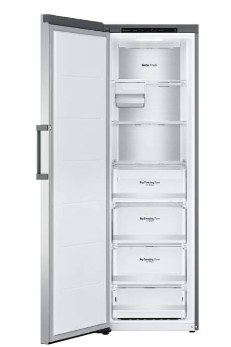 LG Congélateur armoire Total No Frost 324L Gris - GFT61PZCSE
