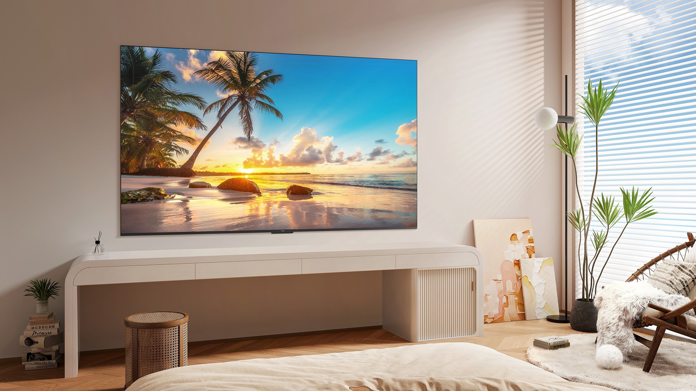 TCL TV LED 4K 126 cm Ultra HD Google TV 50" - 50P71B