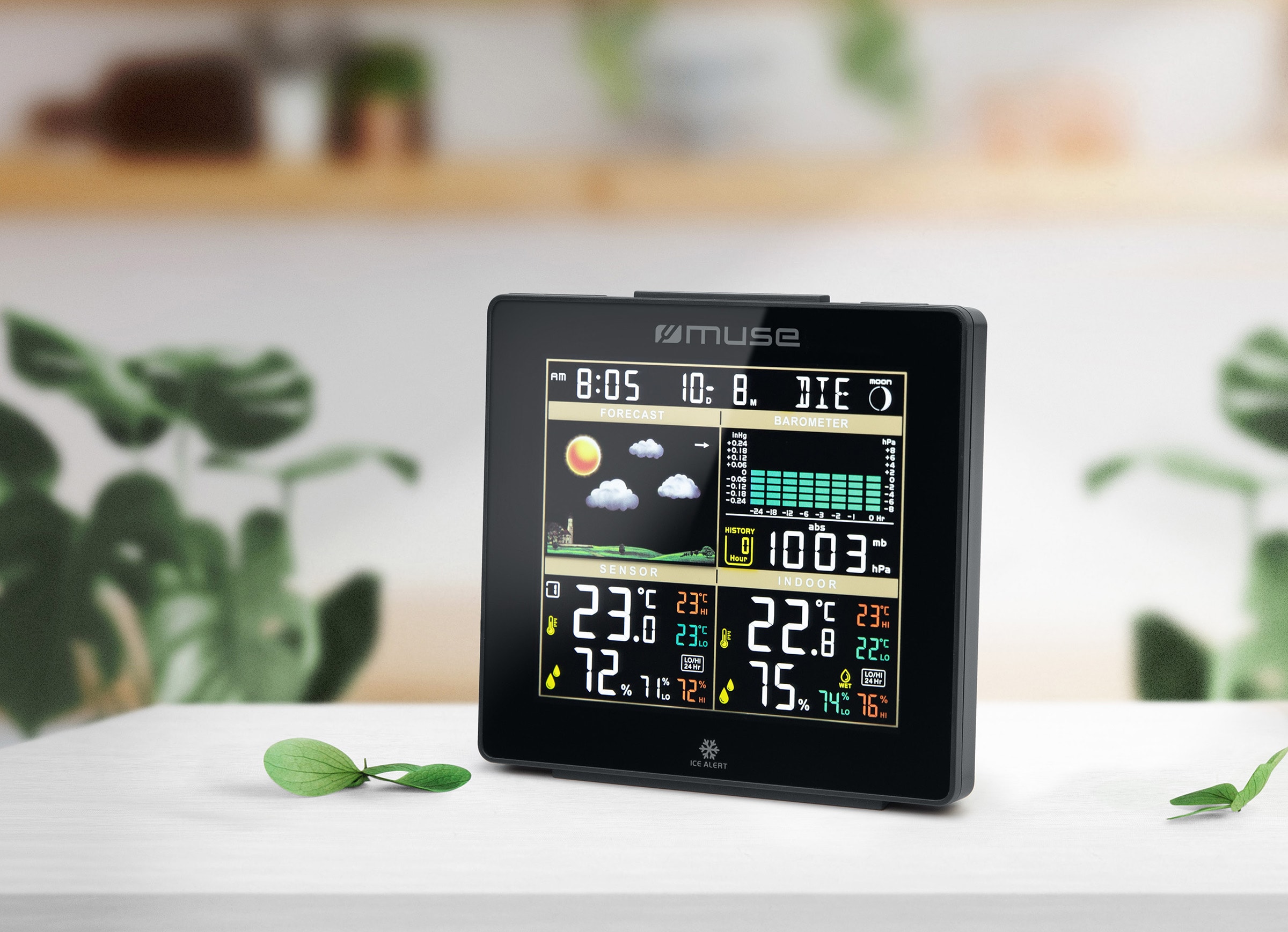 Station météo MUSE Ecran LCD couleur - M-085WS