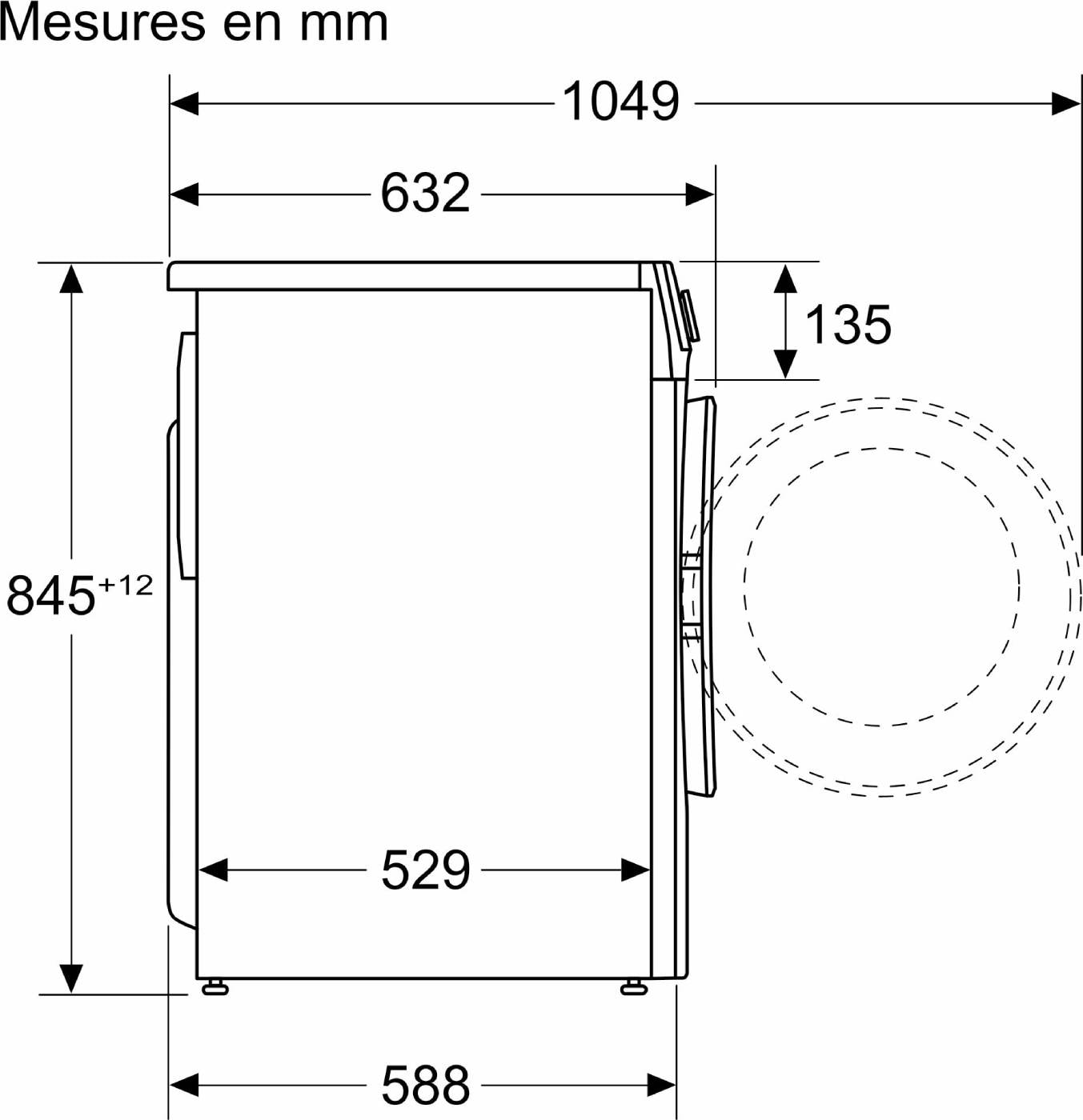 Lave linge Frontal BOSCH  - WGG244Z3FR