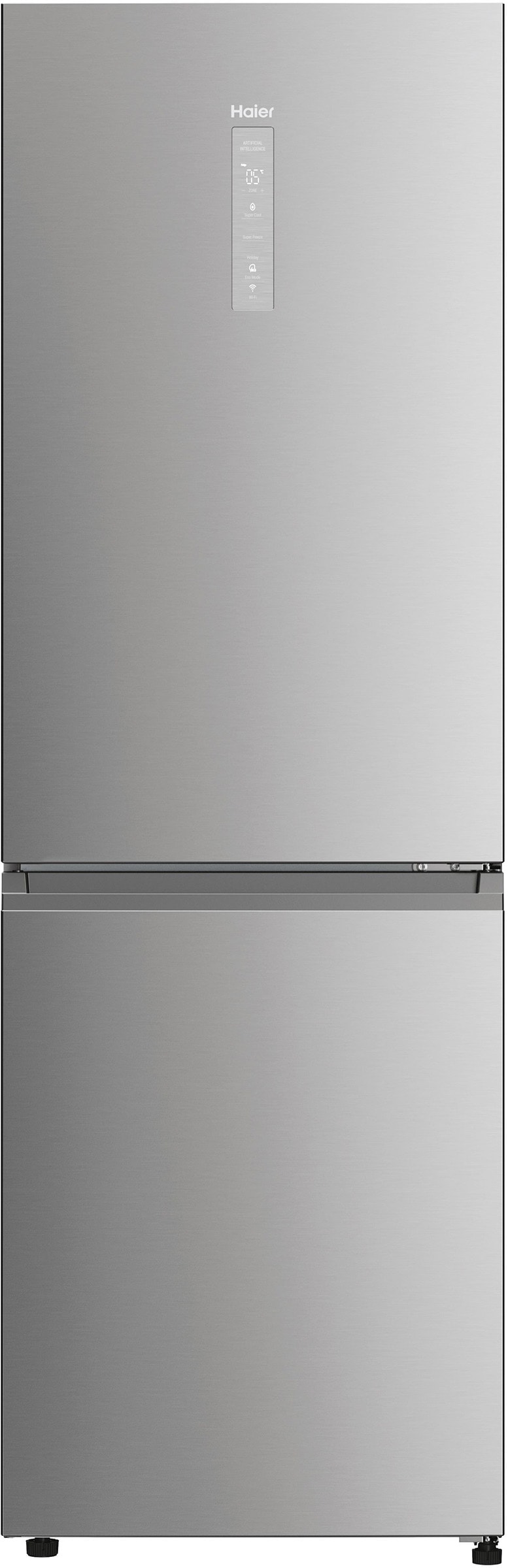 Réfrigérateur congélateur bas HAIER 352L gris HDPW5618DNPK