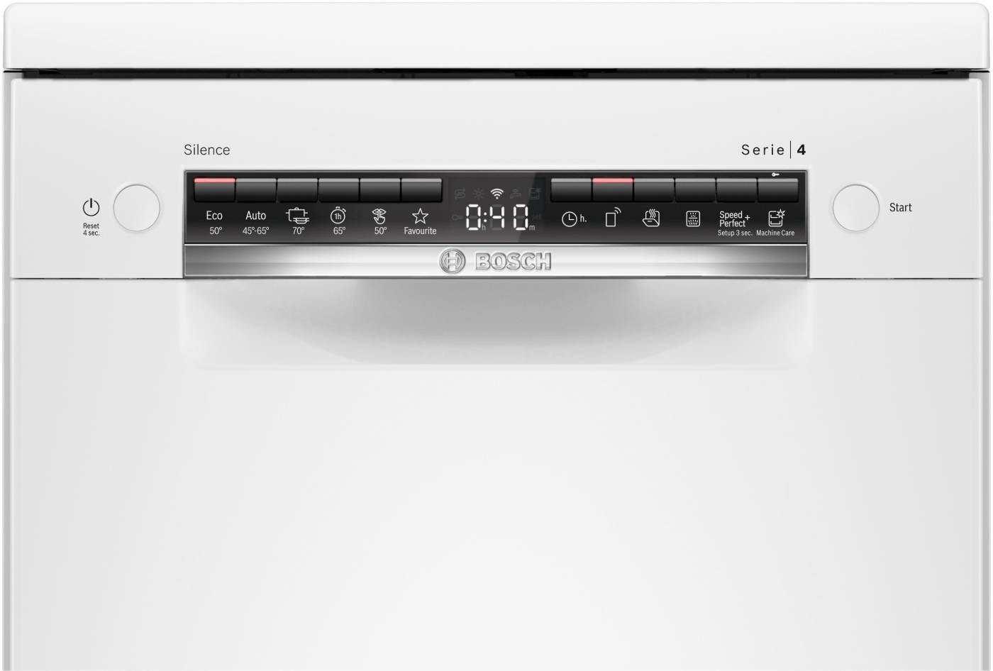 Lave vaisselle 45 cm BOSCH Série 4 Efficient Dry 10 couverts - SPS4EMW61E