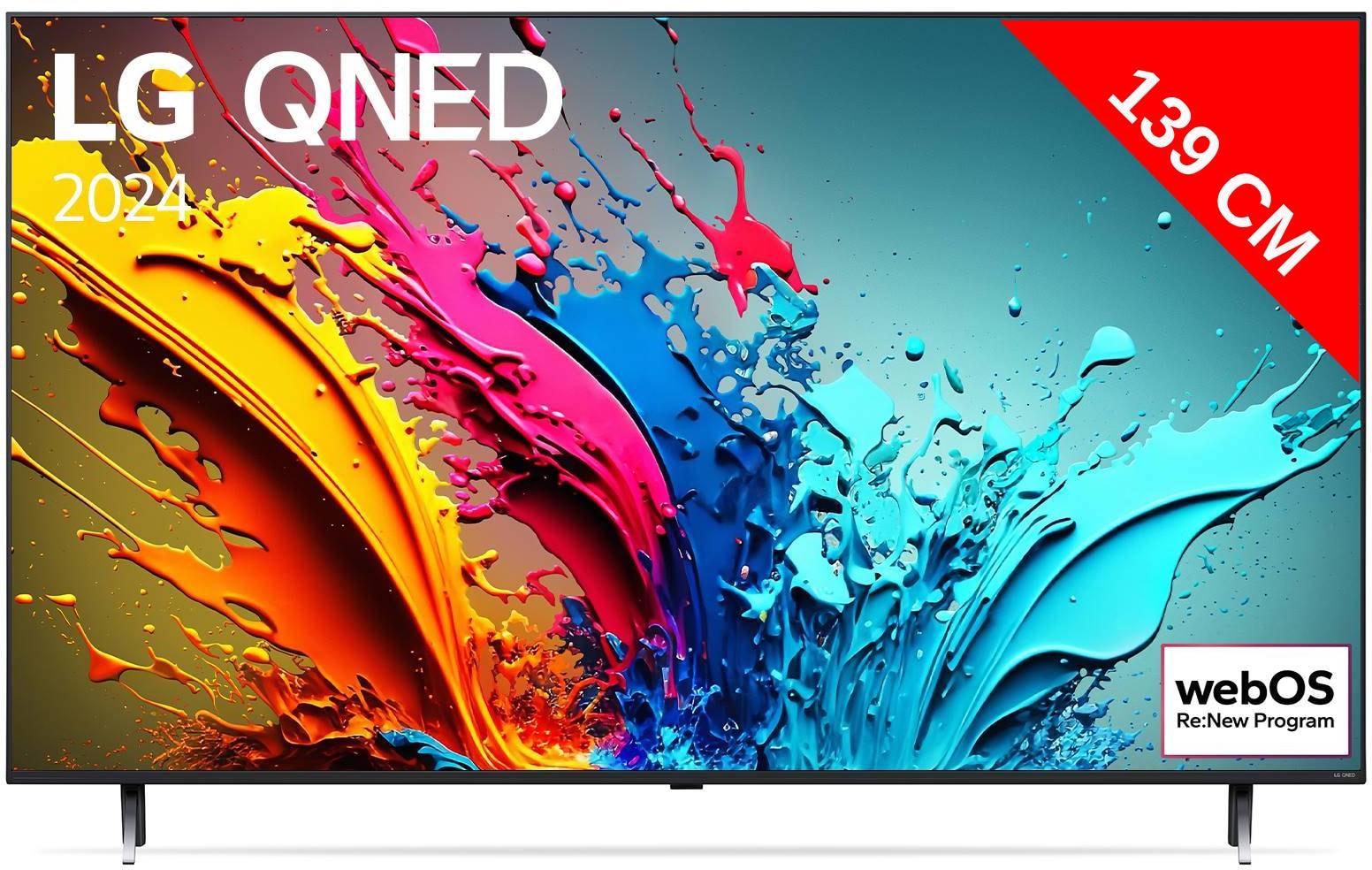 LG TV QNED 4K 139 cm  - 55QNED85