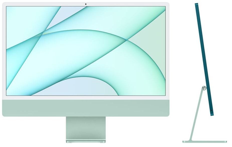 iMac APPLE 24" M1 8Go 512Go Vert - IMAC24-MGPJ3FN