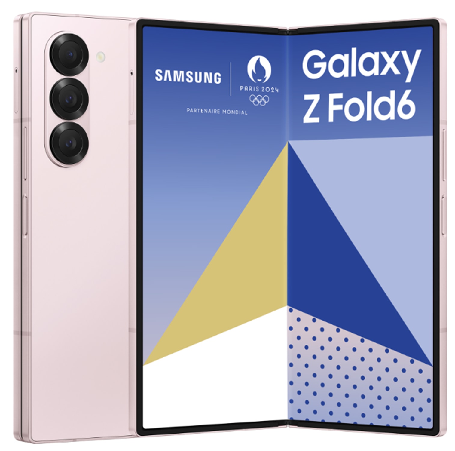 SAMSUNG Smartphone Galaxy ZFold 6 256go Rose  GALAXY-ZFOLD6-256-RO