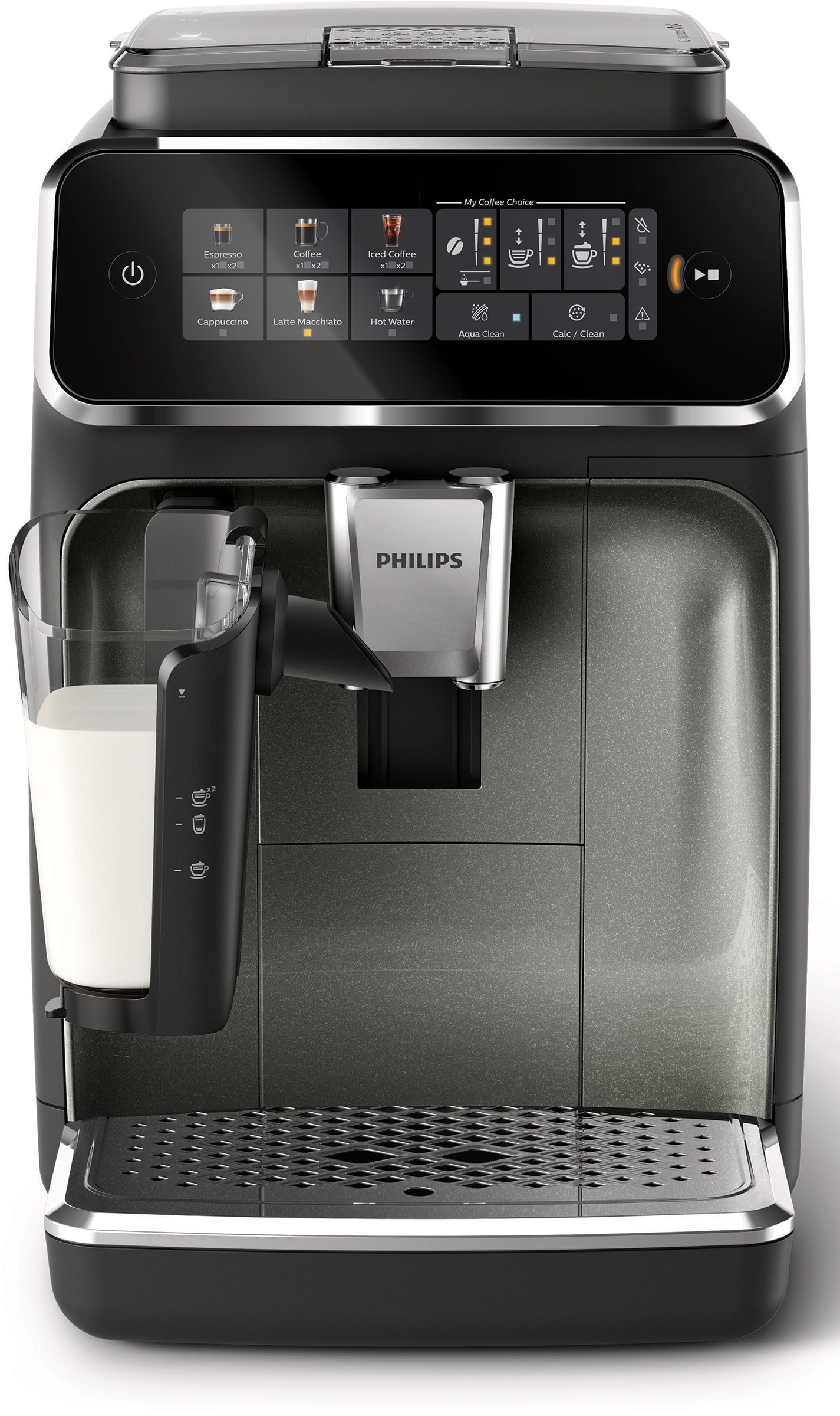 Robot expresso PHILIPS Broyeur, Series 3300, LatteGo, Noir - EP3349/70