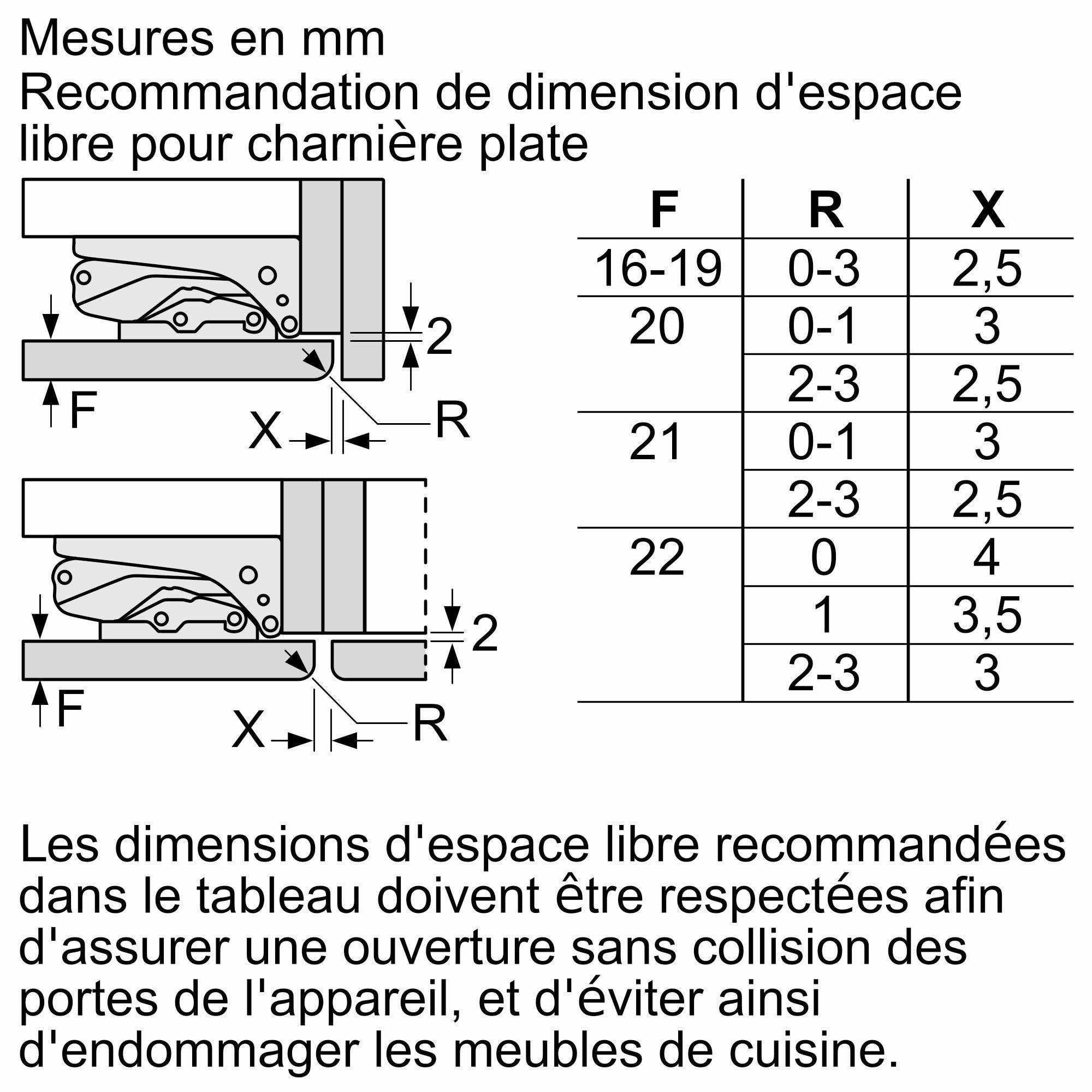 Réfrigérateur encastrable 1 porte SIEMENS  - KI82LVFE0