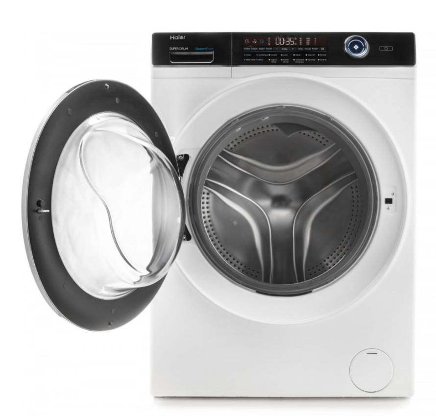 Lave linge Frontal HAIER , fonction vapeur, 15kg, Blanc - HW150-BP14986E