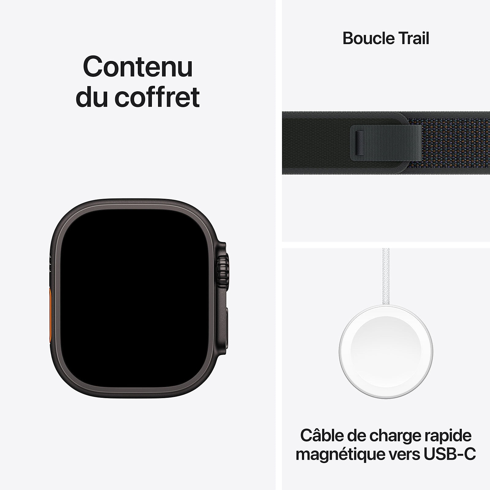 Montre connectée GPS + Cellular APPLE  - WATCHULTRA2-MX4U3NF