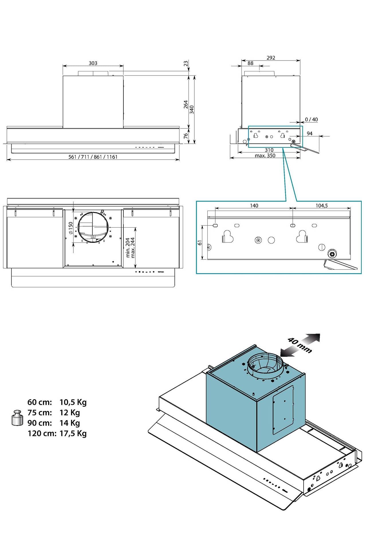 Groupe filtrant FALMEC  - VIRGOND3432