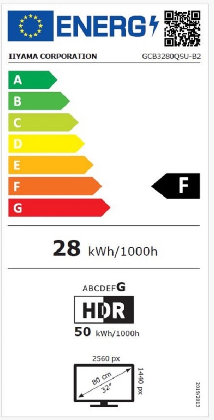 Ecran 32 pouces incurvé IIYAMA  - GCB3280QSU-B2