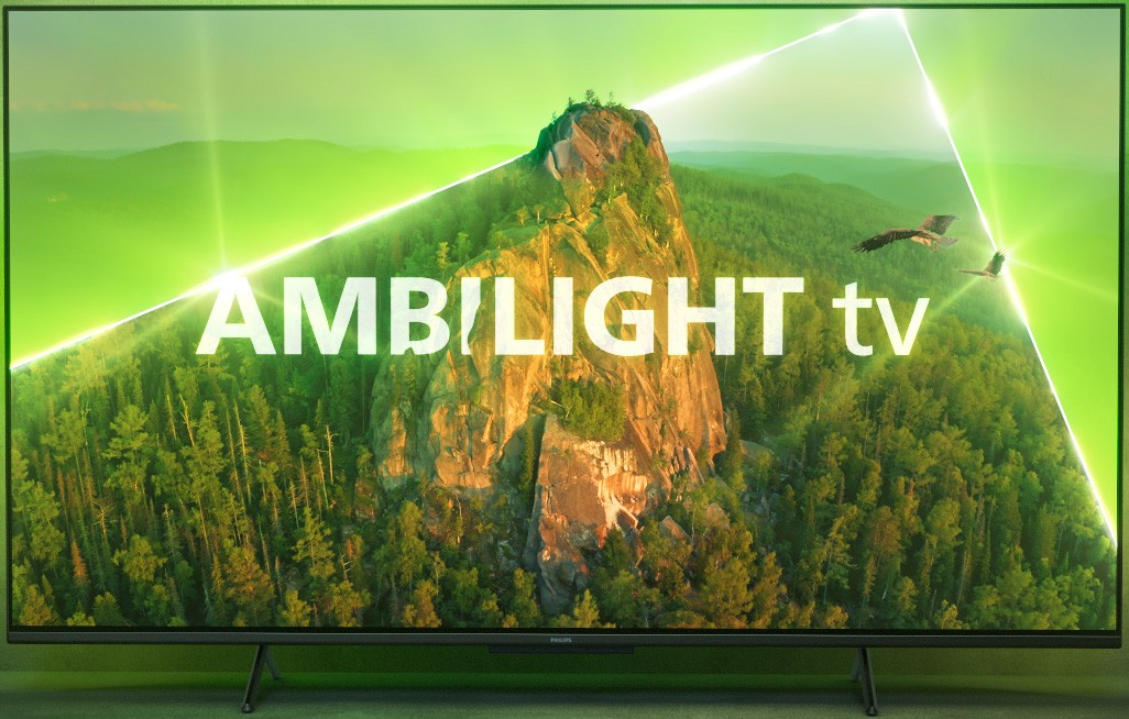 PHILIPS TV LED 4K 139 cm Ambilight Ultra HD Dolby Vision 55" - 55PUS8108/12