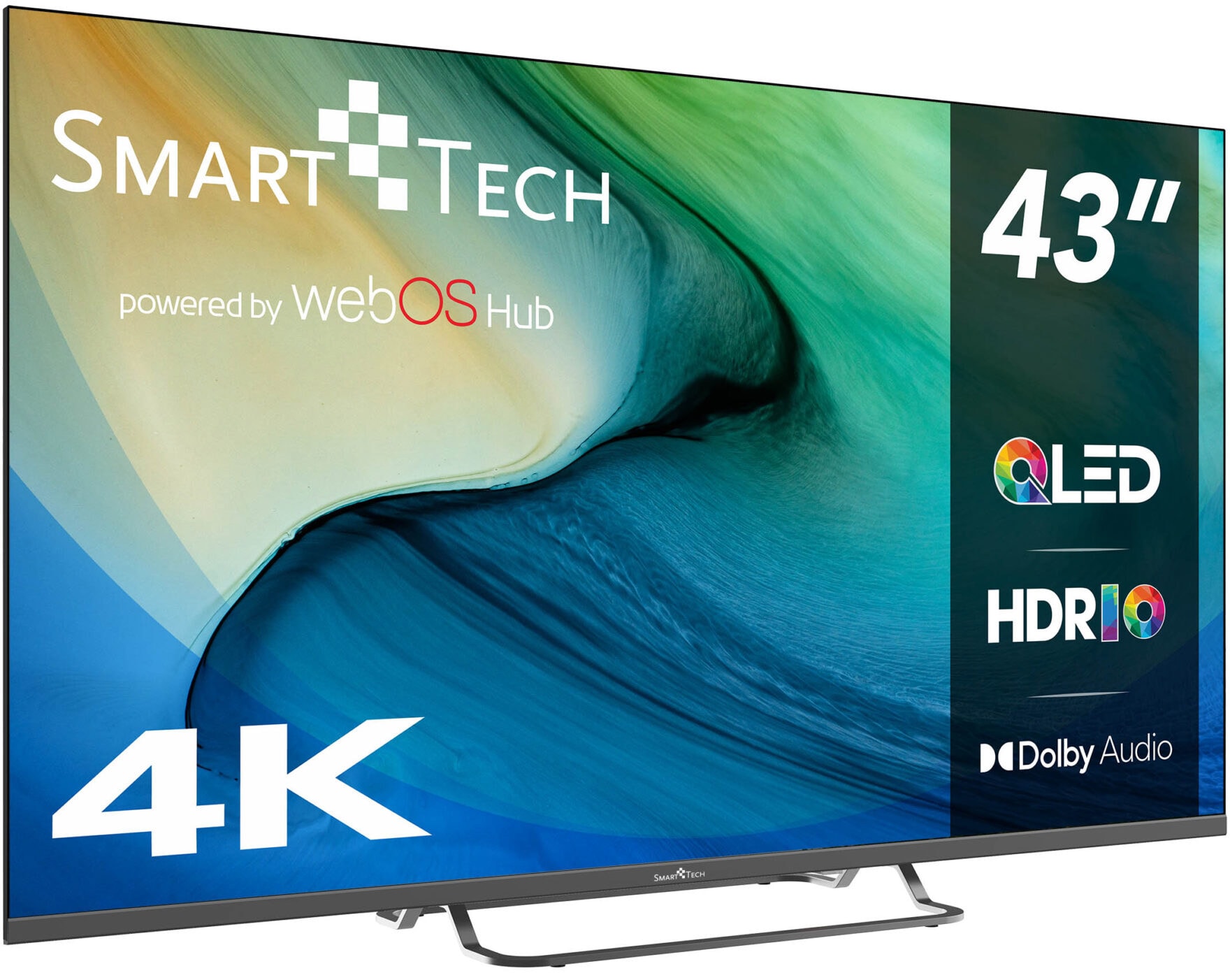 TV QLED 4K 108 cm SMART TECH  - 43QW02V