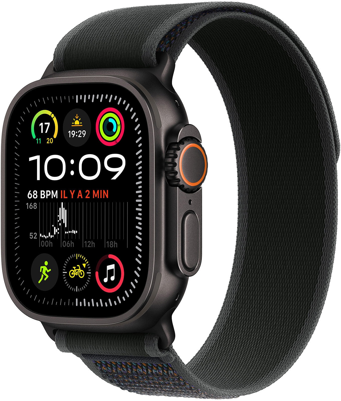 Montre connectée GPS + Cellular APPLE  - WATCHULTRA2-MX4U3NF