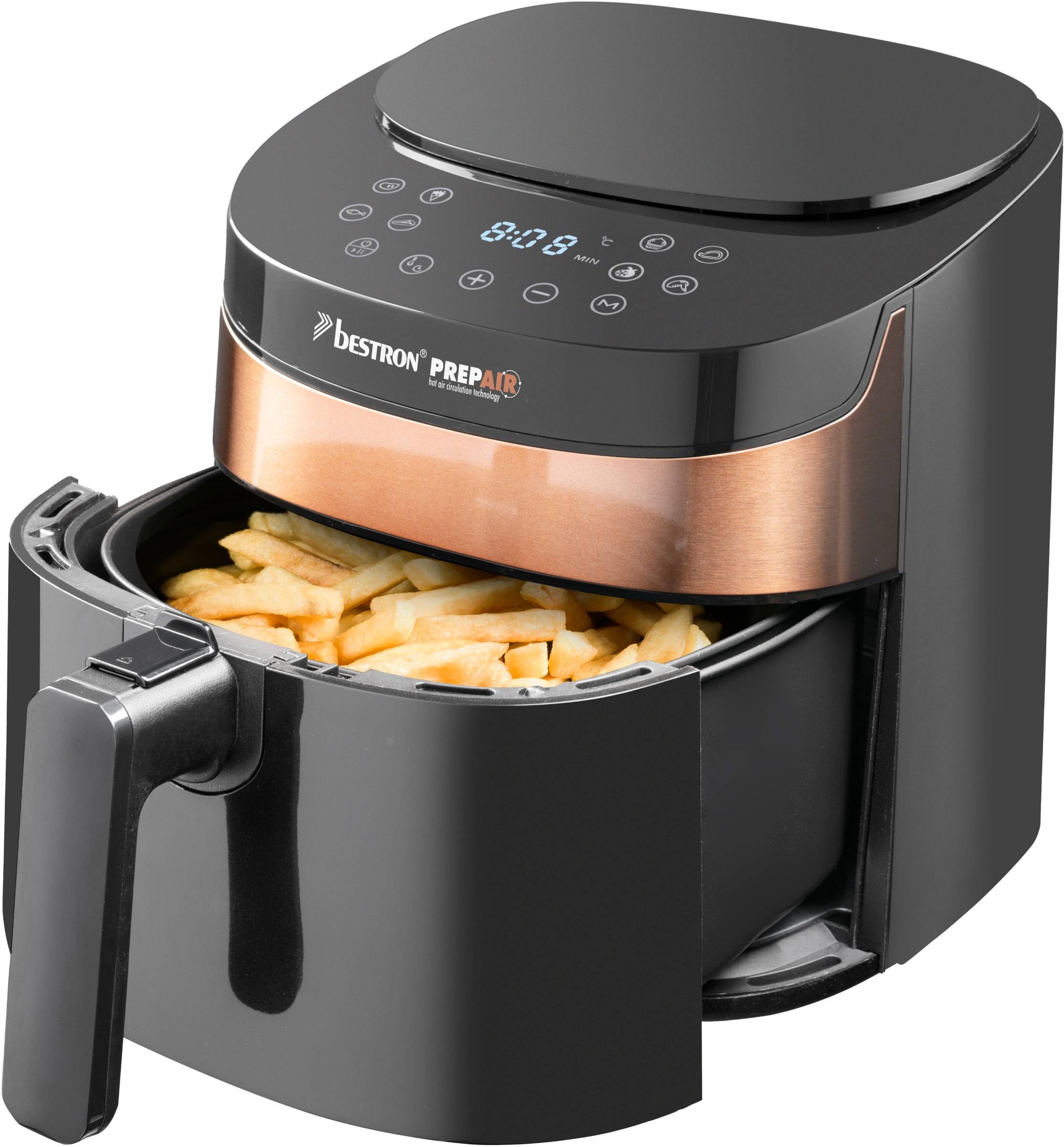 Friteuse à air chaud BESTRON Air Fryer 1300W 4L AAF7004DCO