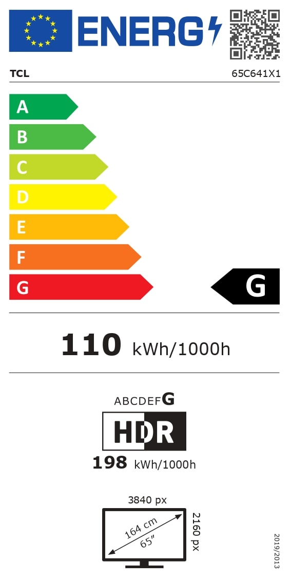 TV QLED 4K 164 cm TCL  - 65C641