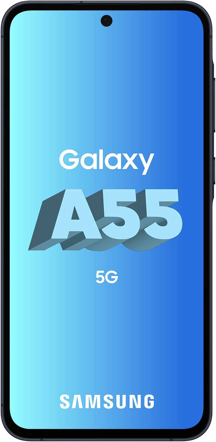 SAMSUNG Smartphone Galaxy A55 128go Bleu Nuit (Import EU) - GALAXY-A55-128-BN-EU