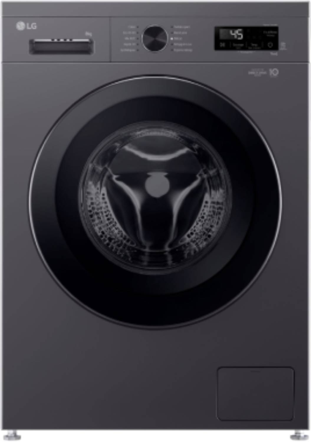 Lave linge Frontal LG , 1400 trs/mn, 8kg, Noir F84B15MBS