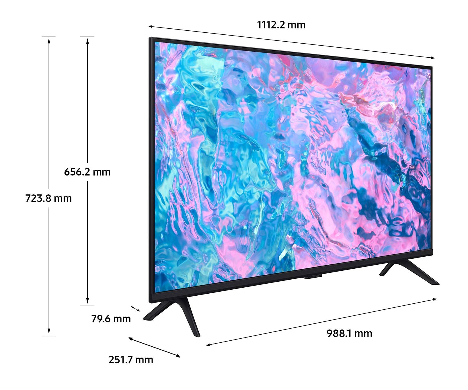 SAMSUNG TV LED 4K 125 cm Smart TV 50" - TU50CU7025