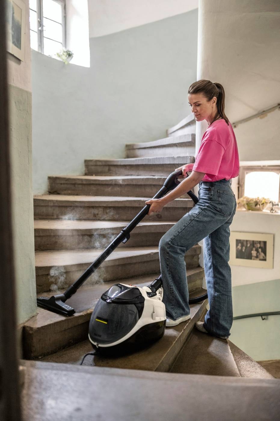 Aspirateur nettoyeur KARCHER  - SV7BLANC