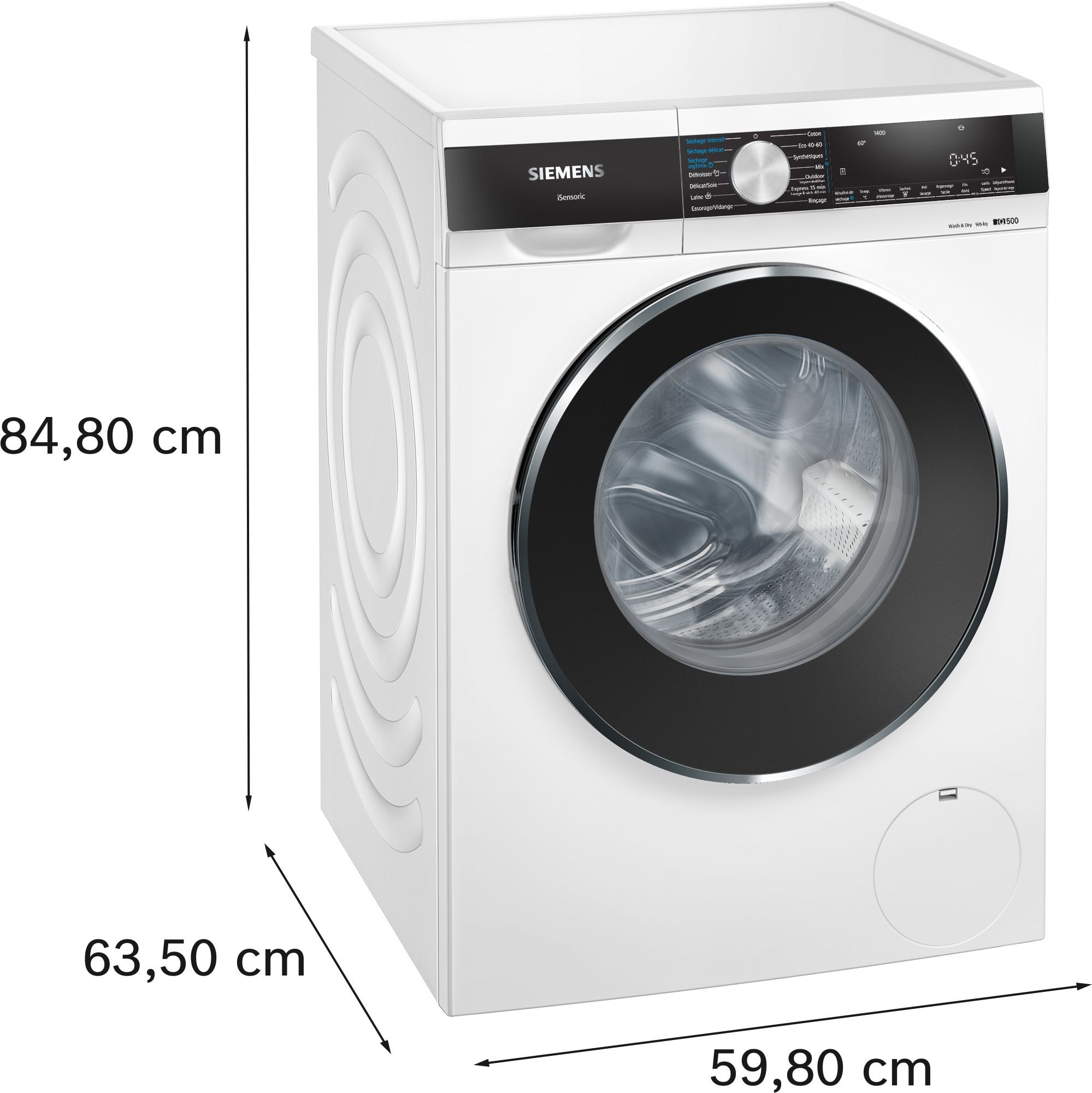 Lave linge sechant Frontal SIEMENS  - WN44G202FR