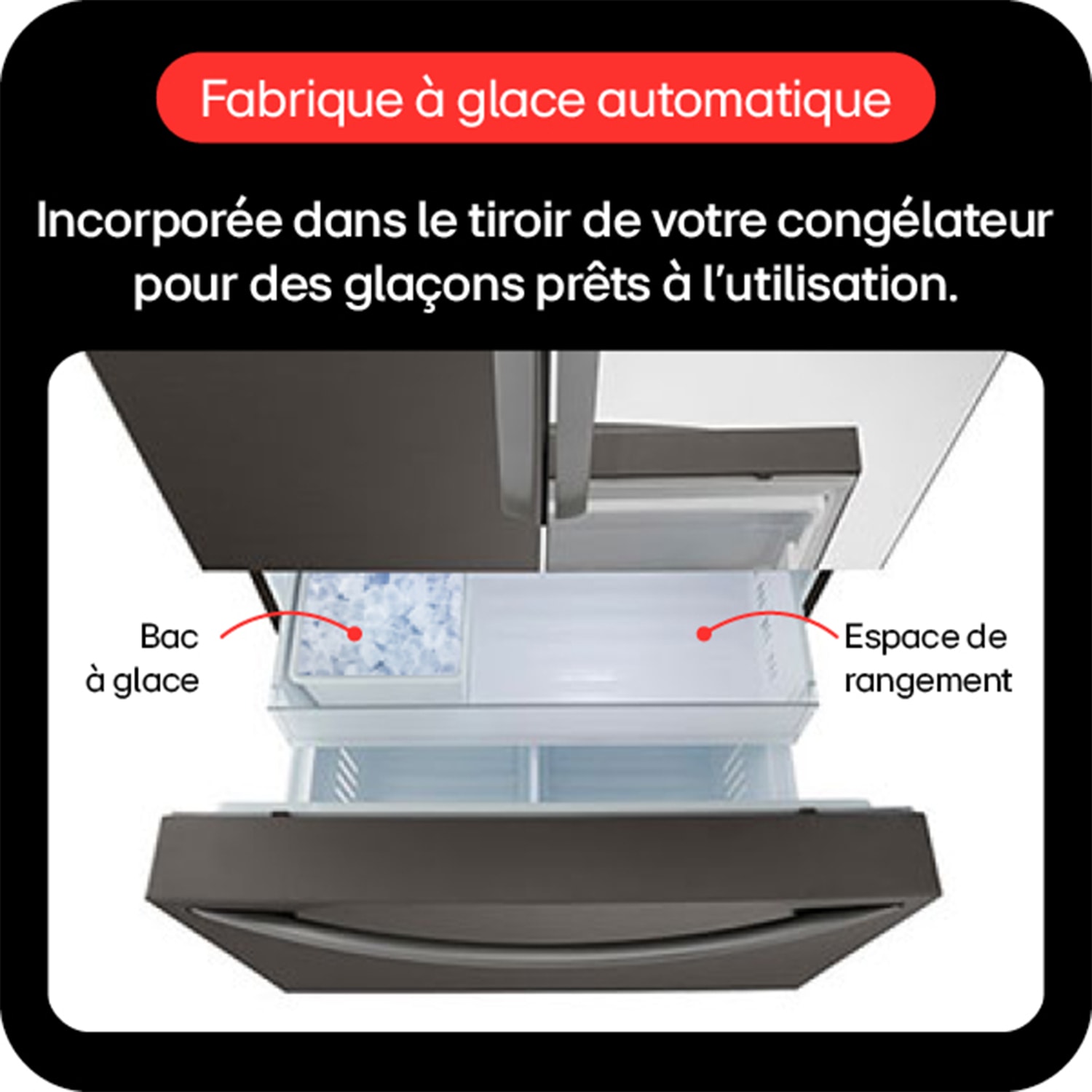 Réfrigérateur américain LG  - GMZ765SBHJ