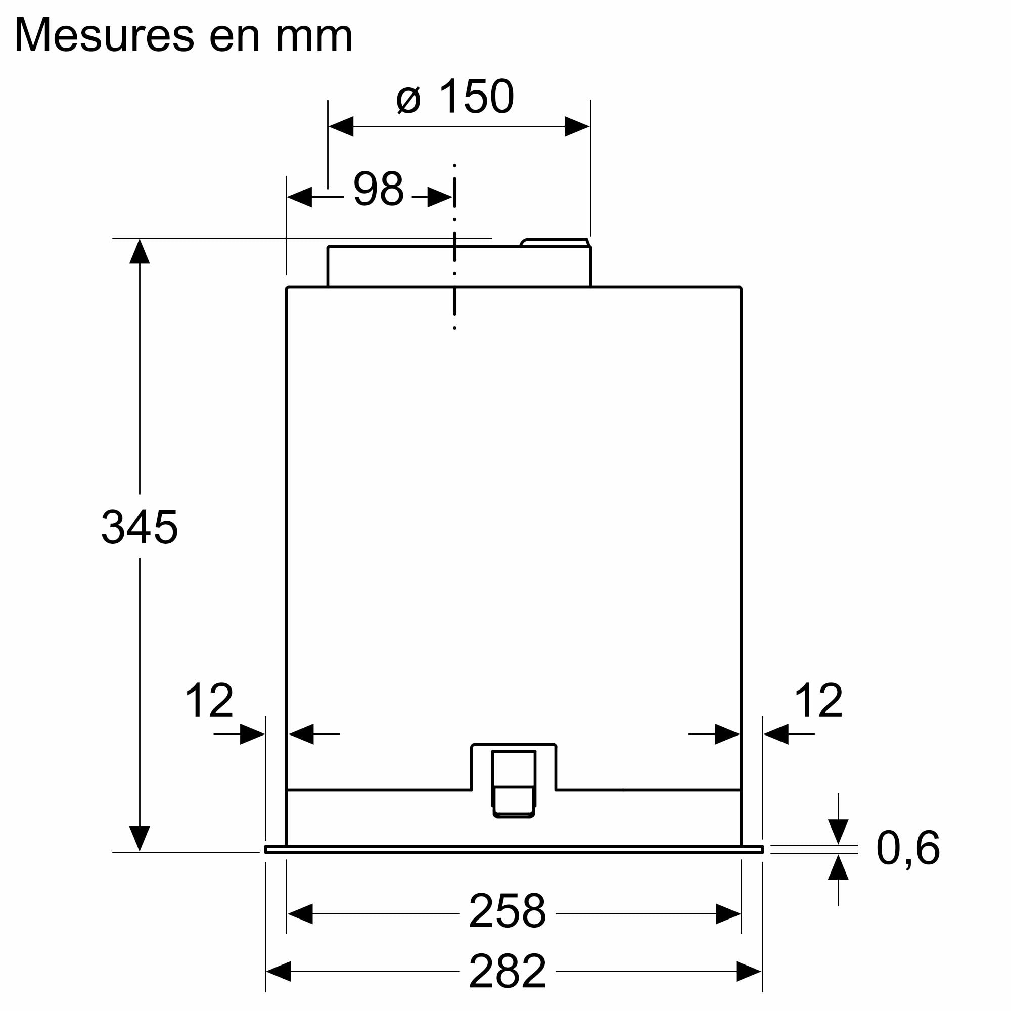 Groupe filtrant BOSCH  - DLN56AC50