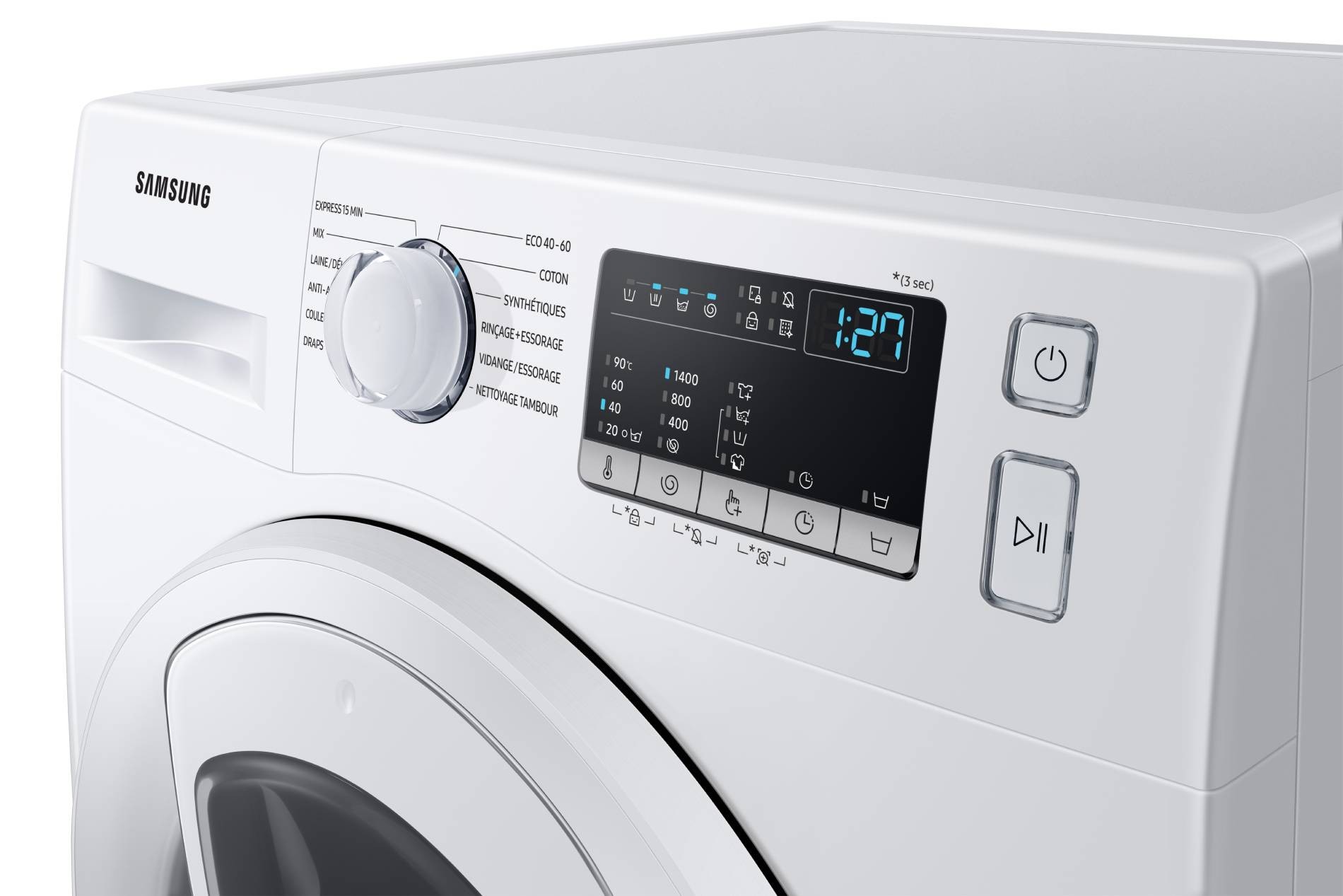 Lave linge Frontal SAMSUNG 9kg - WW90T4540TE