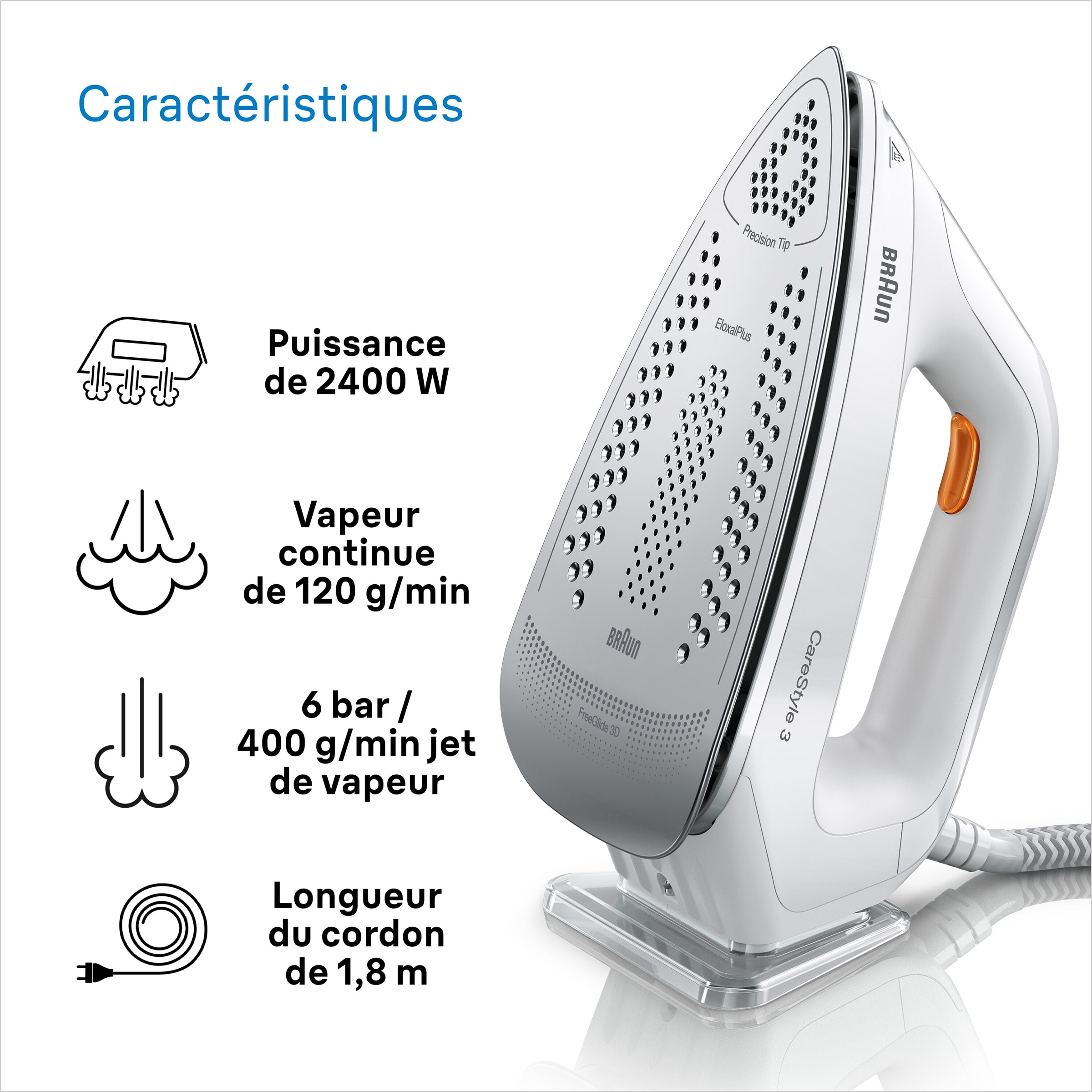 Centrale vapeur BRAUN  - IS3132WH