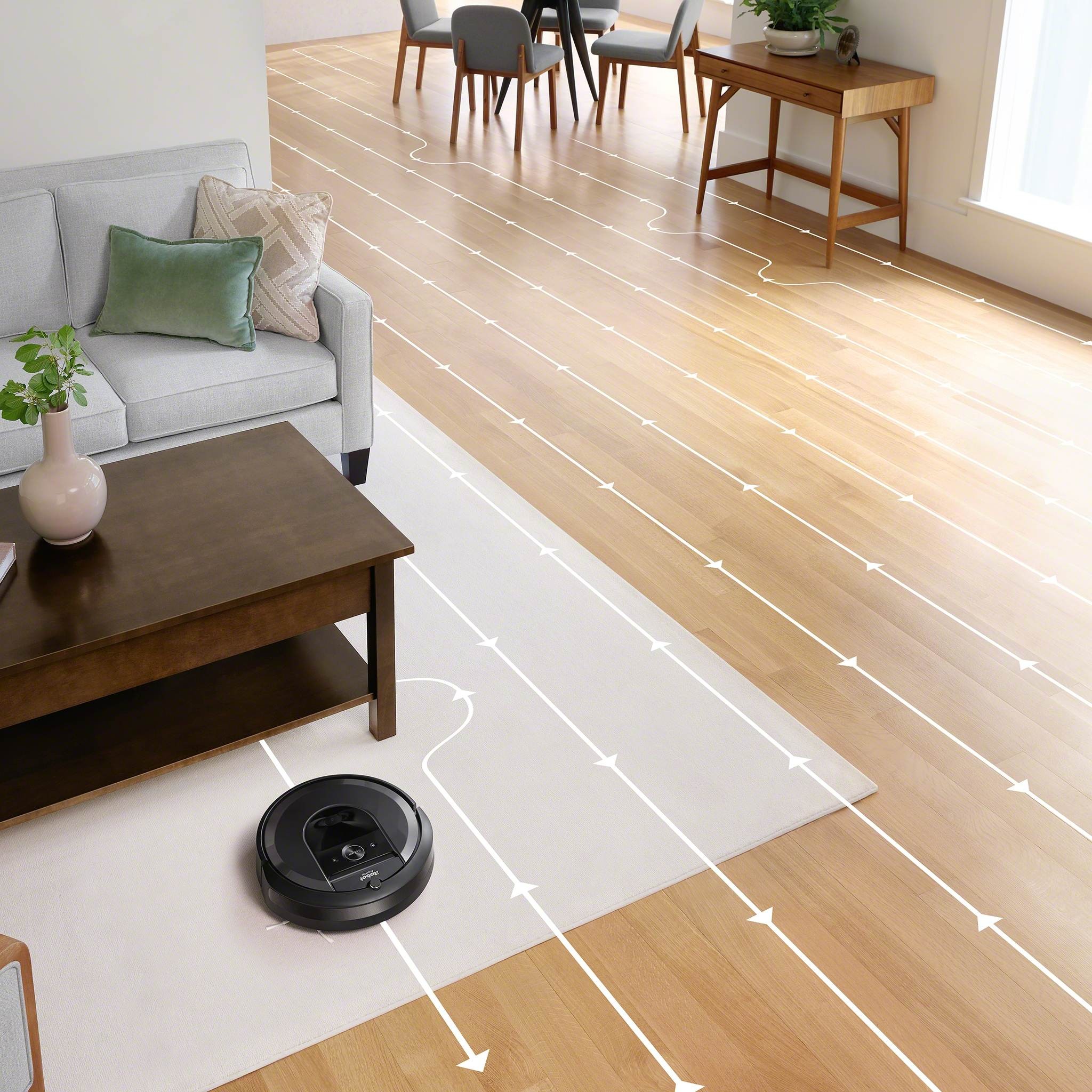 Aspirateur robot IROBOT et laveur de sol Roomba Combo i8 - ROOMBACOMBOI8