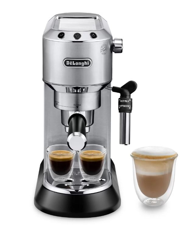 Expresso DELONGHI manuel, Dedica Style, Inox EC695M