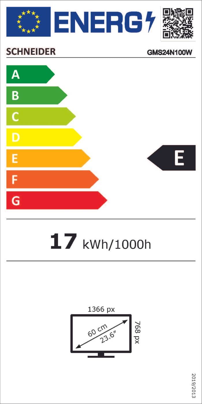 TV LED 60 cm SCHNEIDER  - GMS24N100W