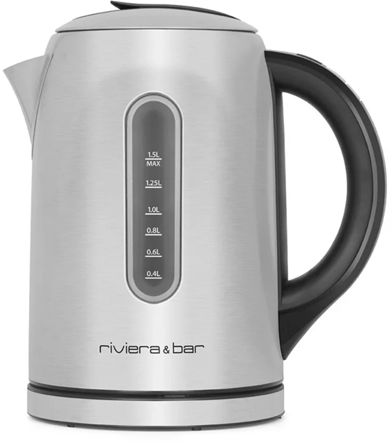 Bouilloire RIVIERA & BAR température réglable, 1.5L, Inox BBT460