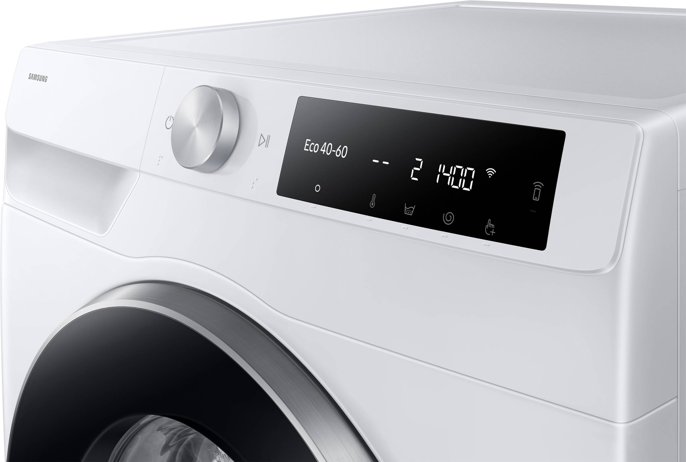 Lave linge Frontal SAMSUNG AI ecobubble 11Kg Blanc - WW11DG6B25LE