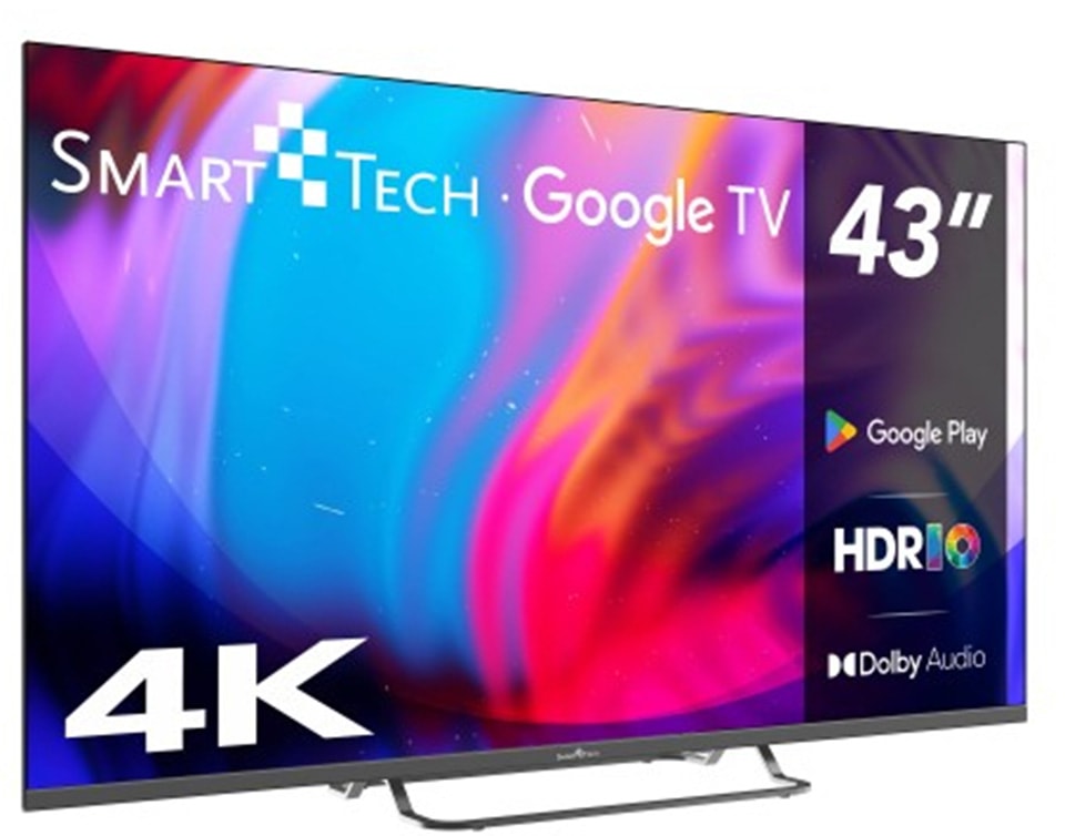 TV LED 4K 109 cm SMART TECH  - 43UG02V