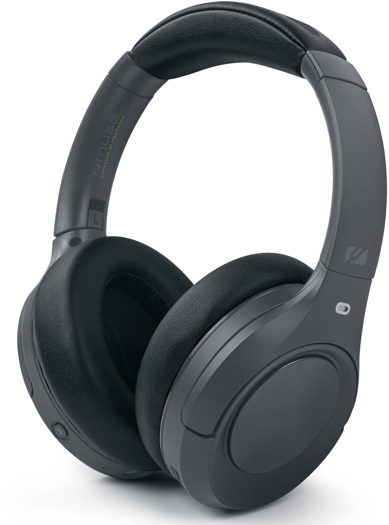 Casque audio arceau MUSE à réduction de bruit Noir M-295ANC